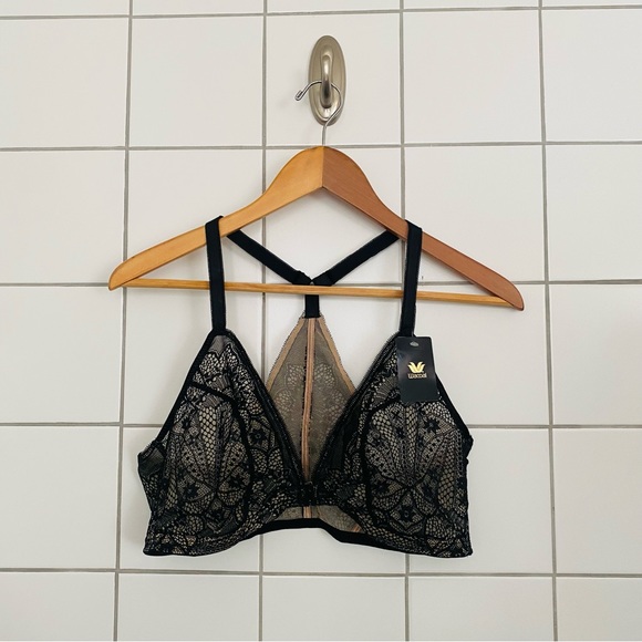 Wacoal Take The Plunge Wire Free Racerback Bra - Picture 3 of 10